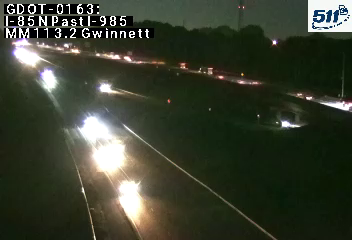 GDOT-0163: I-85 N past I-985 MM 113.2 (Gwinnett)