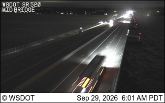 SR 520 at MP 2.9: Mid Bridge