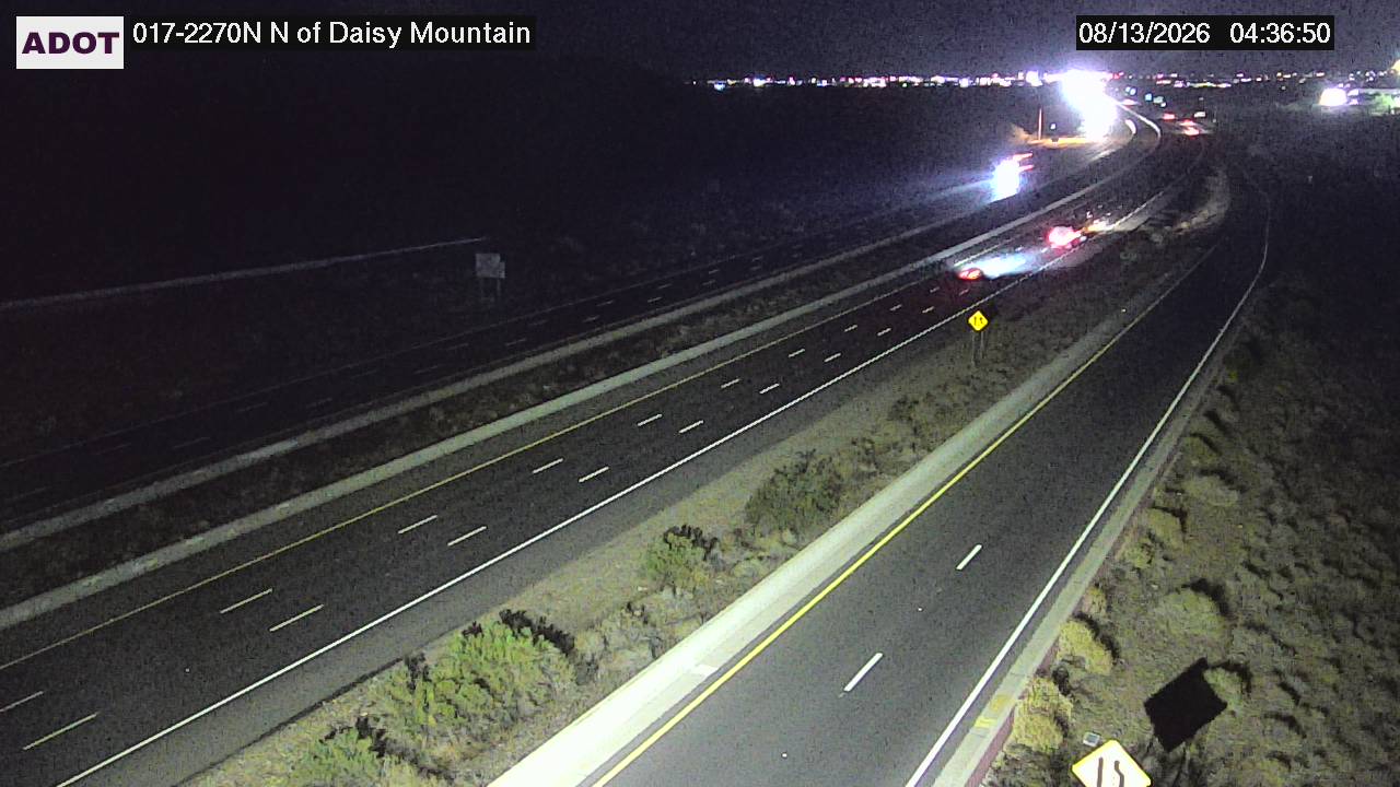 I-17 - I-17 @N of Daisy Mountain