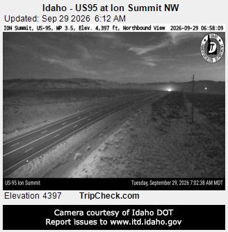 Idaho - US95 at Ion Summit NW