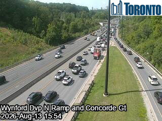 Don Valley Parkway near Concorde Gate