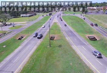 US 71 at Masonic Circle (SW)