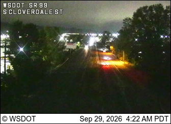 SR 99 at MP 25.4: S Cloverdale St