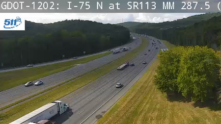 GDOT-1202: I-75 N at SR113 MM 287.5 (Bartow)