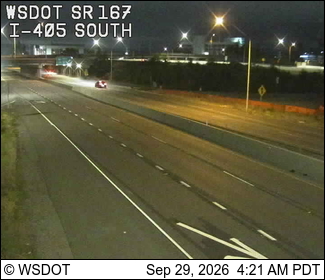 SR 167 at MP 26.1: I-405 South