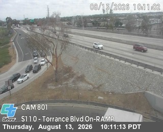 I-110 : (801) Torrance Blvd On-Ramp