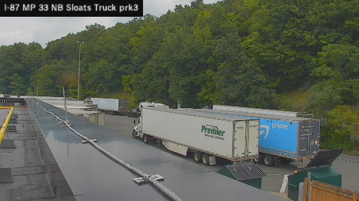 I-87 MP 033.00 NB Sloatsburg Service Area Truck Park 3