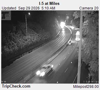 I-5 at Miles