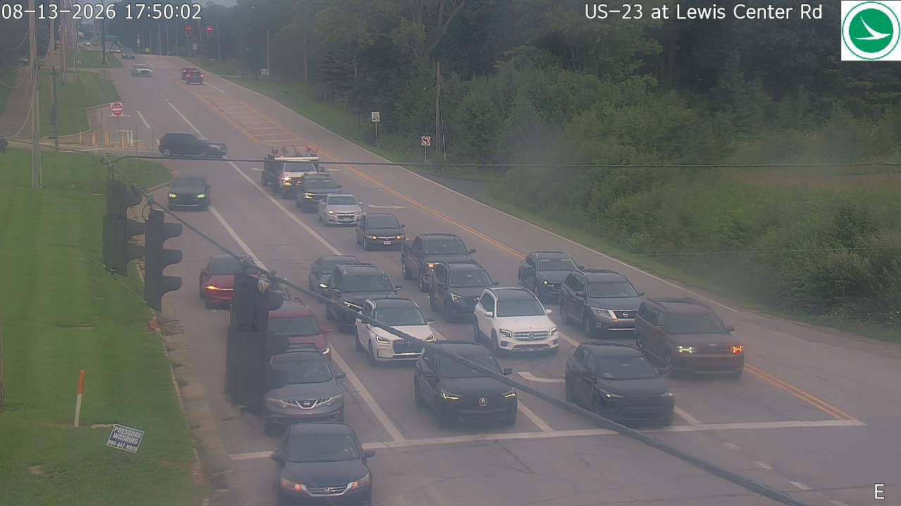 US-23 at Lewis Center Rd