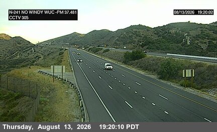 SR-241 : (305) 2300 Meters North of Windy WUC Ridge Toll Plaza
