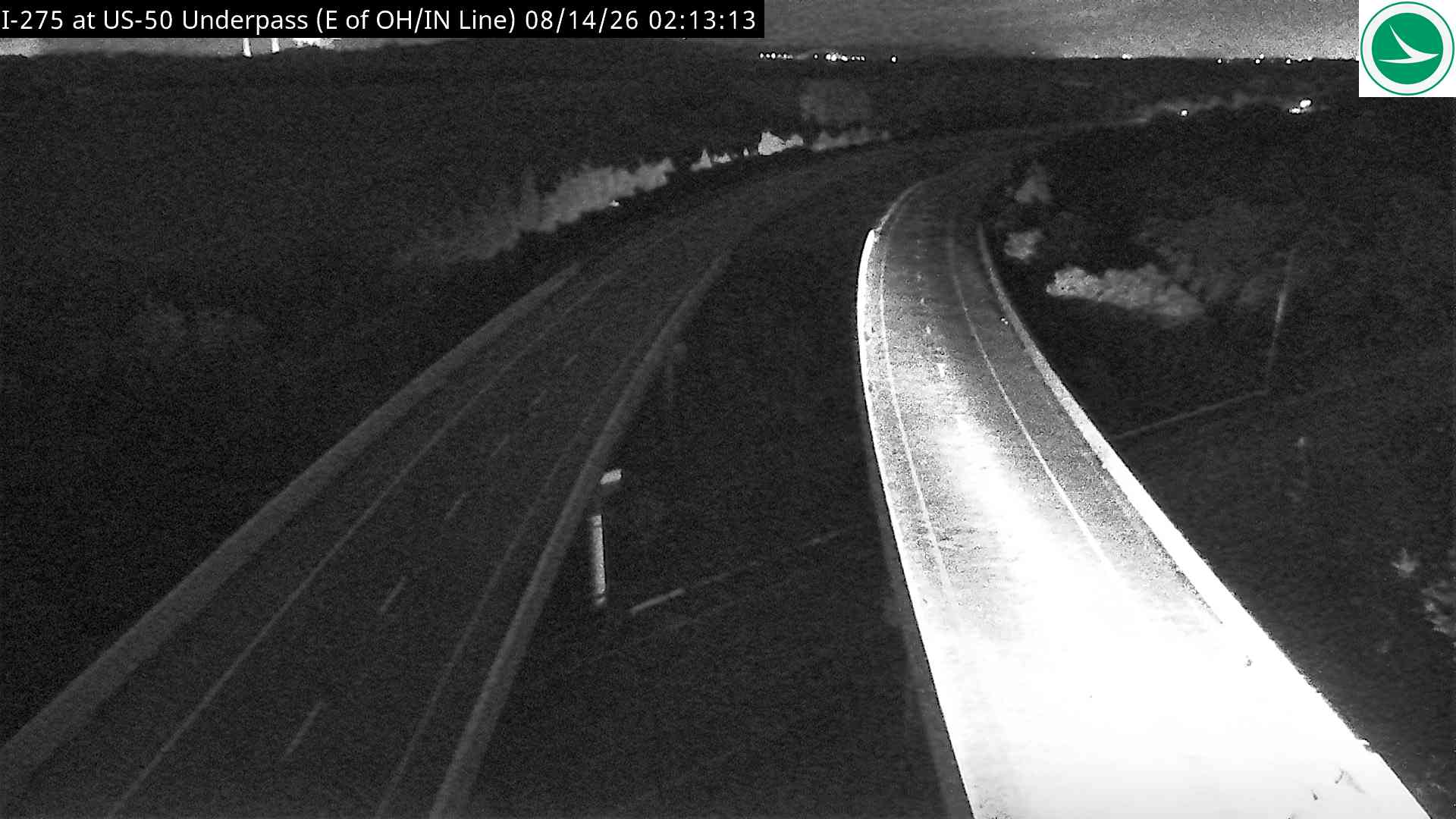 I-275 at US-50 Underpass (E of OH/IN Line)
