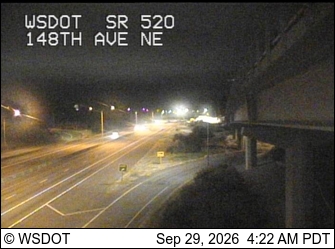 SR 520 at MP 9.1: 148th Ave NE