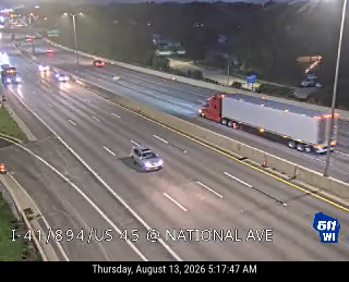 I-41/894/US 45  - I-41/894/US 45 at National Ave