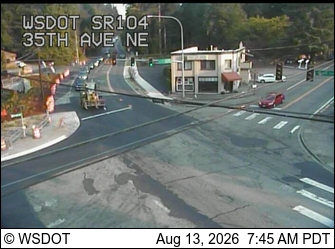 SR 104 at MP 31.3: 35th Ave NE