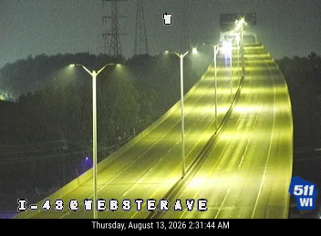 I-43  - I-43 at Webster Ave