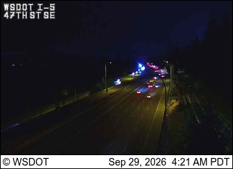I-5 at MP 191.9: 47th St SE
