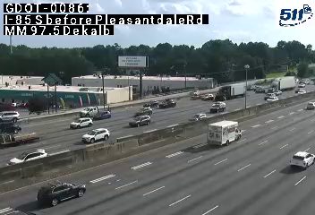 GDOT-0086: I-85 S before PleasantdaleRd MM 97.5 (Gwinnett)