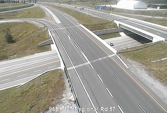 Highway 407 near Regional Road 57