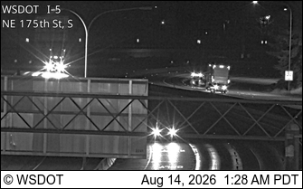 I-5 at MP 176: NE 175th St