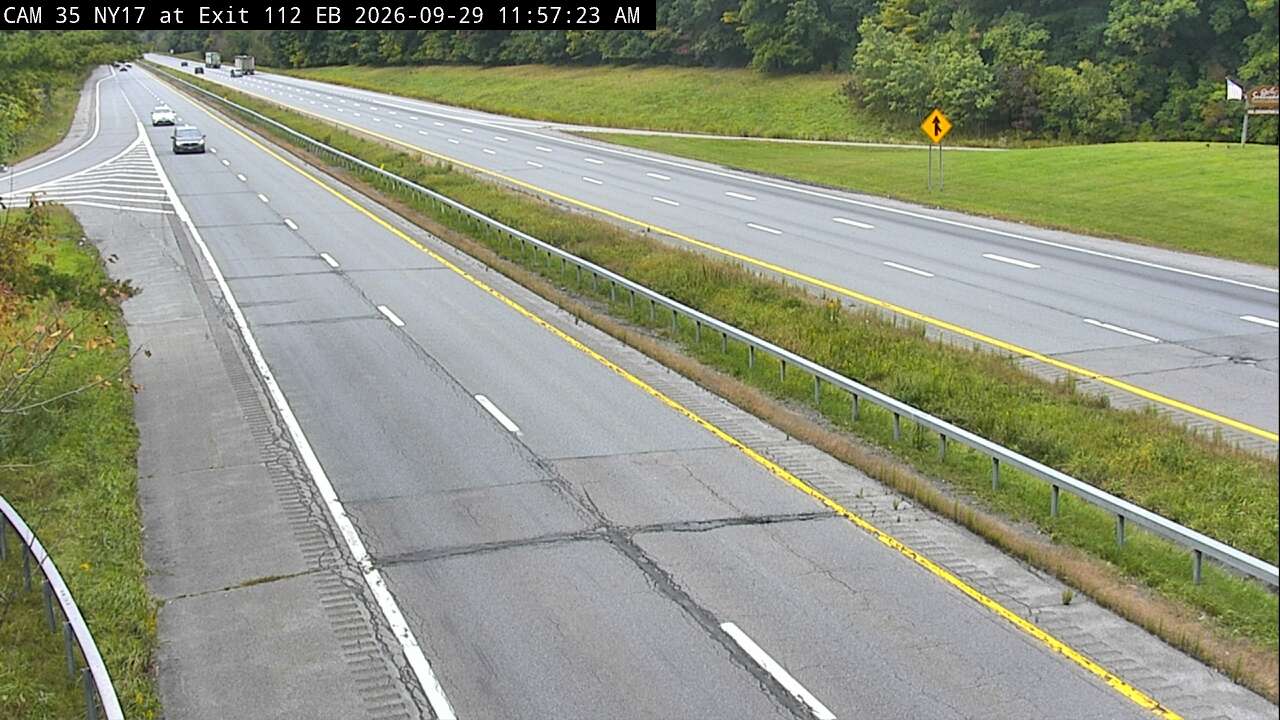 NY 17 at OH Sign Beacon Exit 112