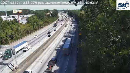 GDOT-0242: I-285 CCW past LawrencevilleHwy MM 38.7 (DeKalb)
