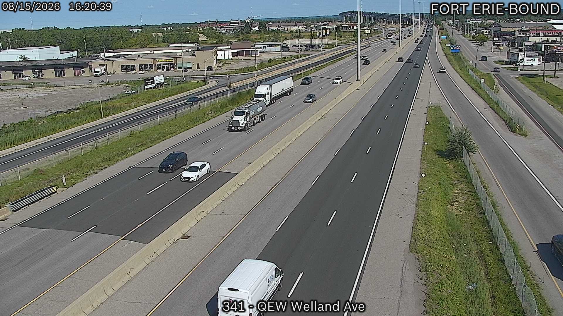 QEW near Welland Ave