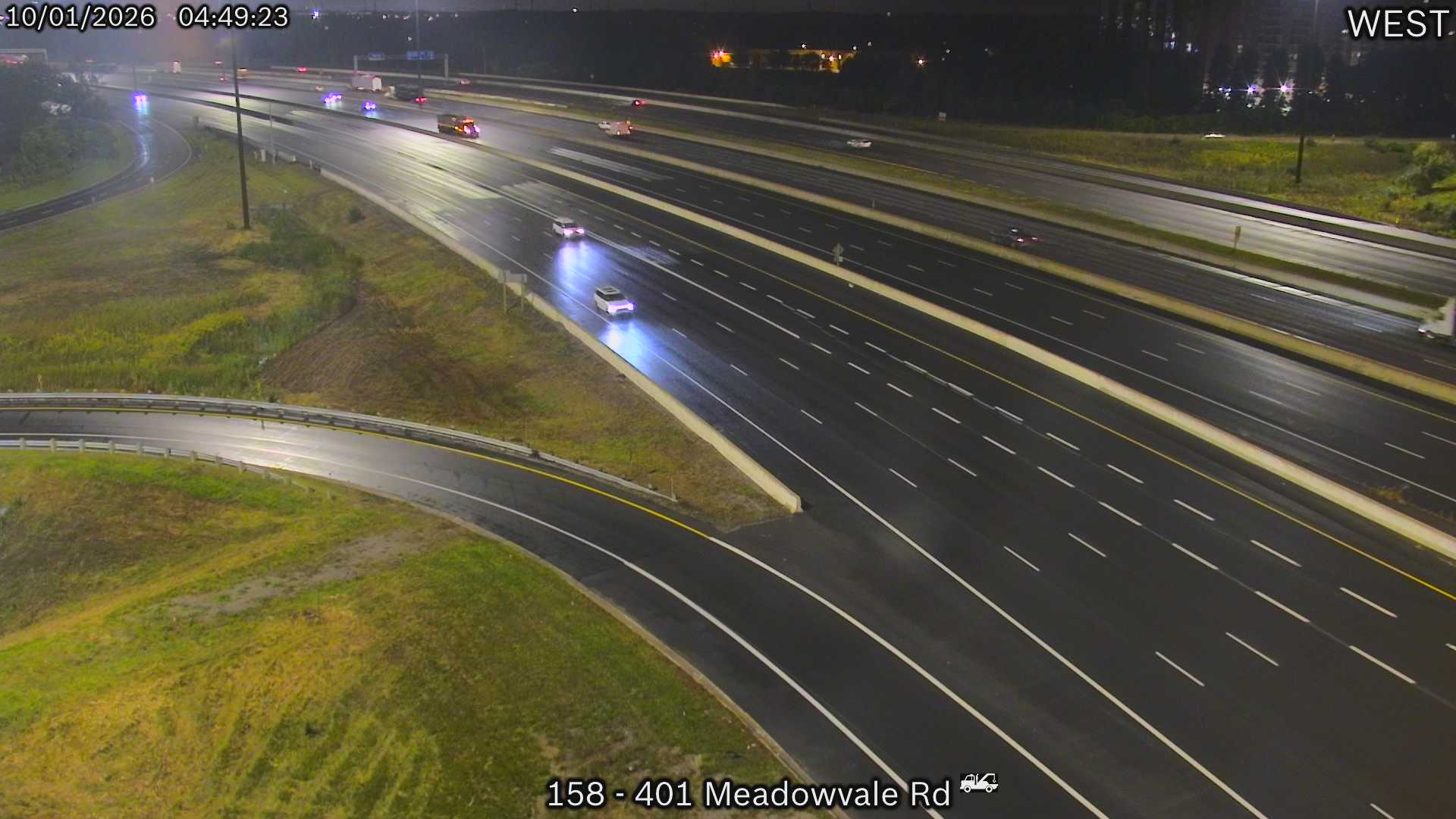Highway 401 at Meadowvale Road