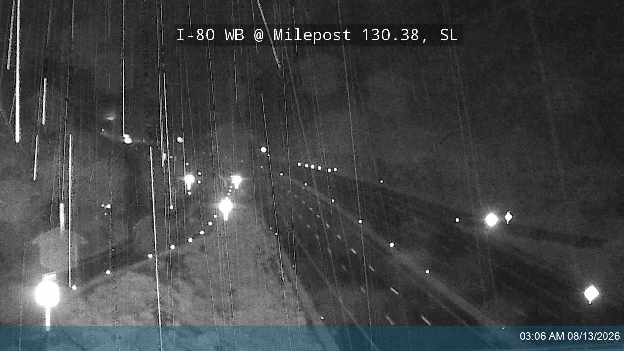 I-80 / Parley's Canyon WB @ East Quarry / MP 130.38, SL