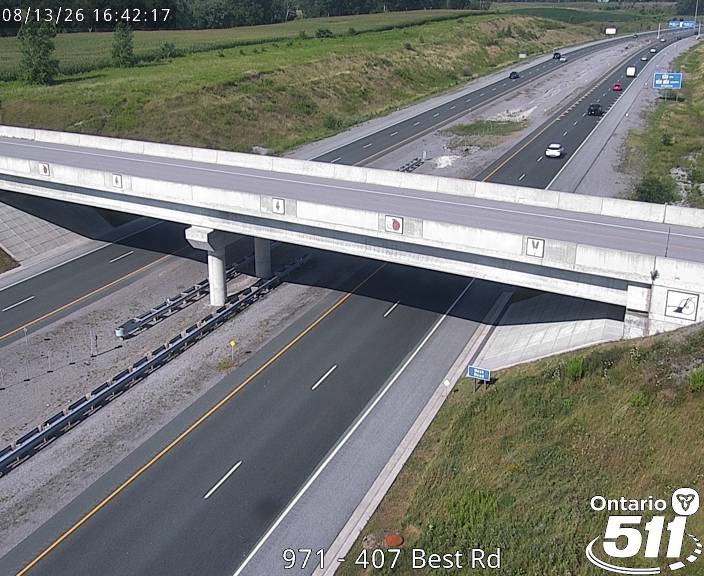 Highway 407 near Best Road