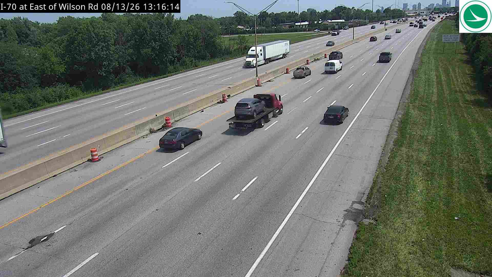 I-70 at East of Wilson Rd
