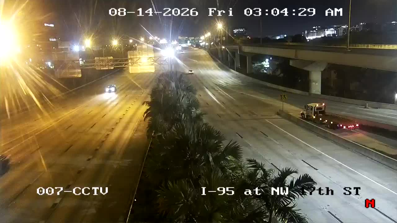 I-95 at Northwest 17th Street