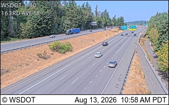 I-90 at MP 12.4: 163rd Ave SE