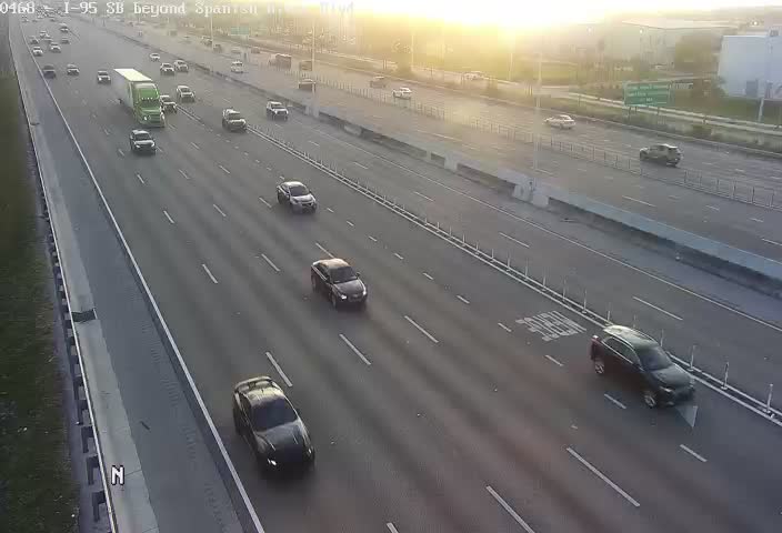 I-95 SB S of Spanish River Blvd