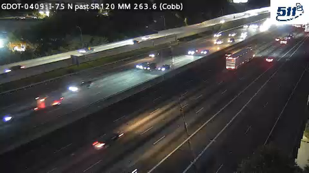 GDOT-0409: I-75 N past SR120 MM 263.6 (Cobb)