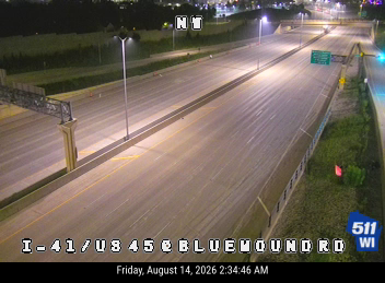 I-41/US 45  - I-41/US 45 at Bluemound Rd