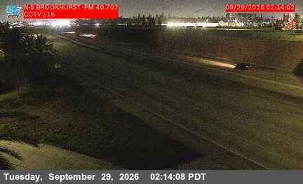 I-5 - I-5 : (116) Brookhurst Street - North