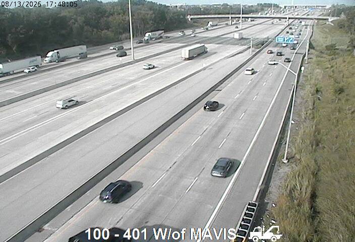 Highway 401 West of Mavis Road