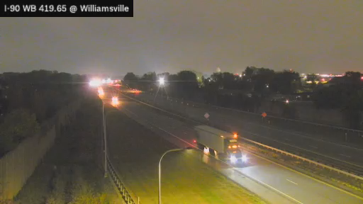 I-90 MP 419.65 WB at Interchange 50 (Williamsville Toll Gantry)