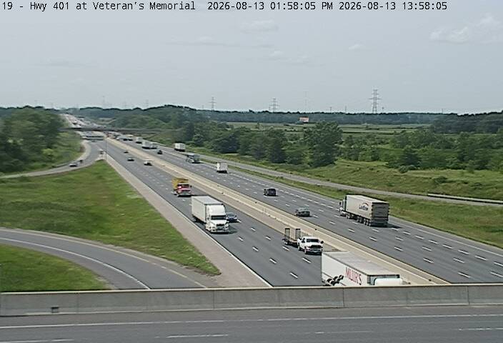 Highway 401 near Veterans Memorial Pkwy