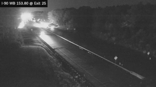 I-90 MP 153.80 WB at Interchange 25 (Schenectady/I-890)