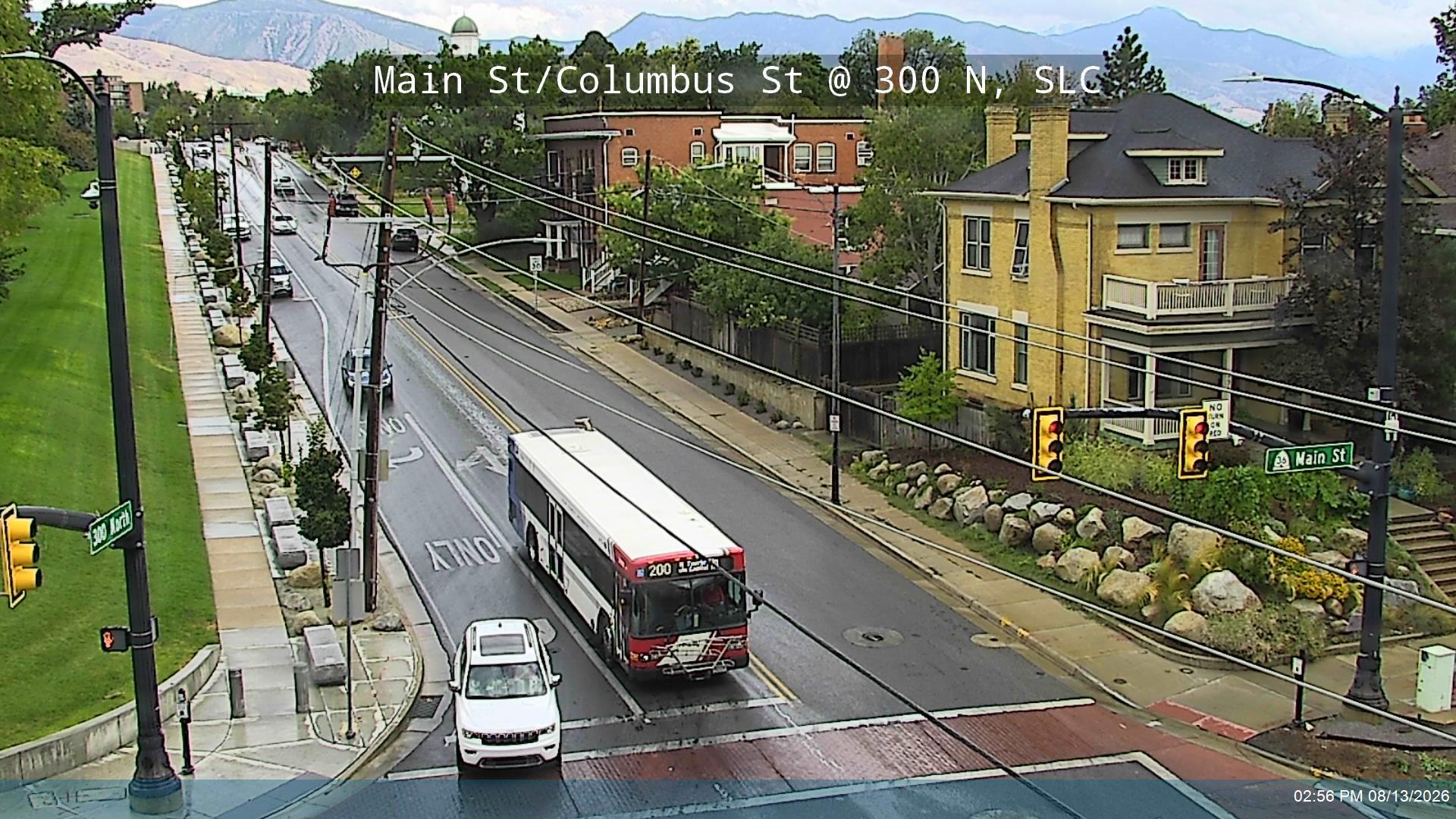Main St / Columbus St / SR-186 @ 300 N, SLC