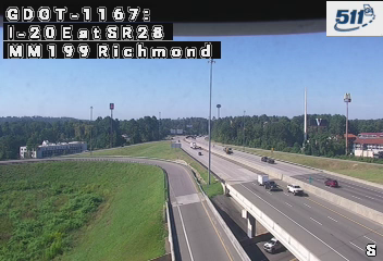 GDOT-1167: I-20 E at SR28 MM 199 (Richmond)