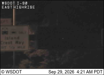 I-90 at MP 5.7: Floating Bridge, East Highrise
