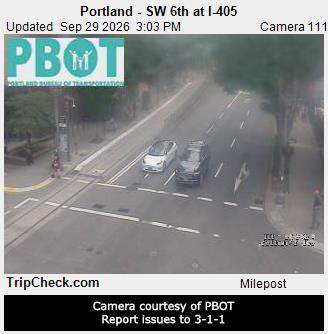 Portland - SW 6th at I-405