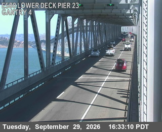 CA-580 - TVR24 -- I-580 : Lower Deck Pier 23 - East