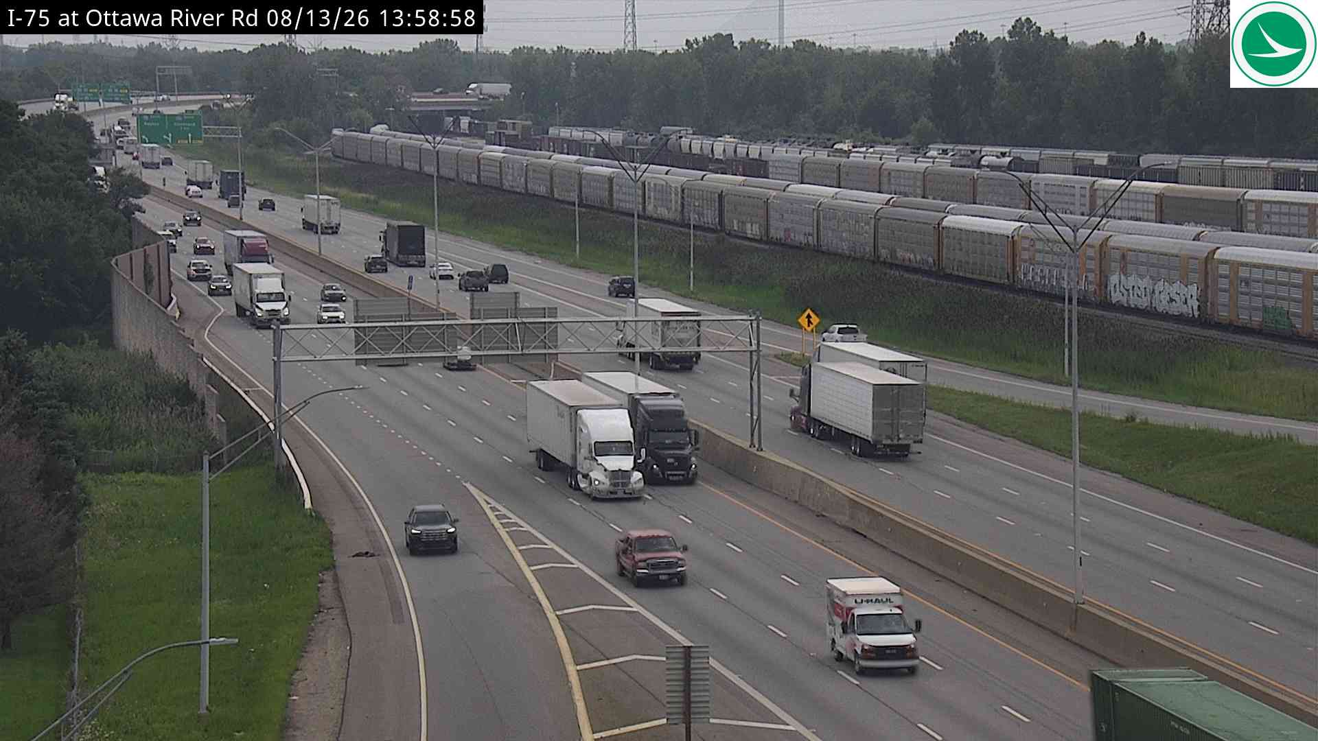I-75 at Ottawa River Rd
