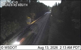 I-5 at MP 116.1: Mounts Rd South