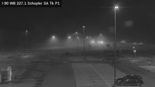 I-90 MP 227.10 WB Schuyler Service Area Truck Park 1