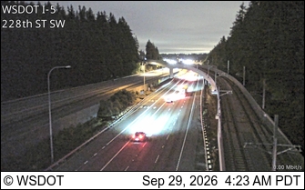 I-5 at MP 178.7: 228th St SW