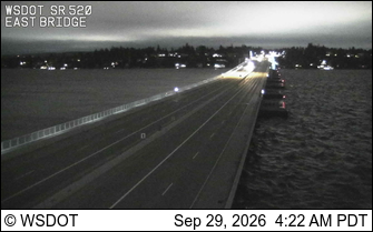 SR 520 at MP 3.4: East Bridge